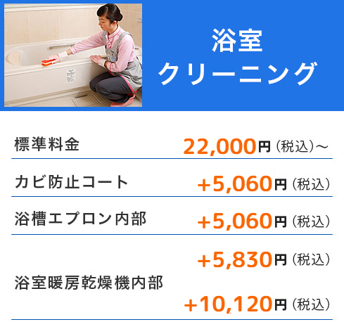 浴室クリーニング
